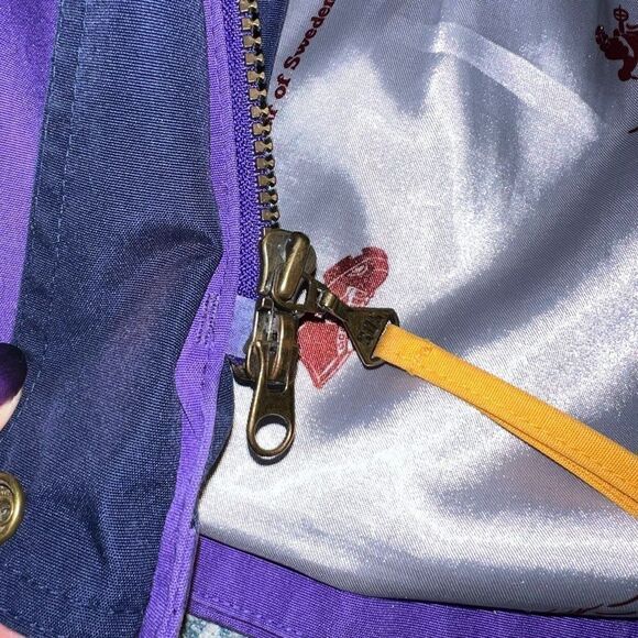 SOS Sportswear of Sweden Thinsulate Vintage Belted Ski Coat, Purple, Women’s 8 - Picture 13 of 16